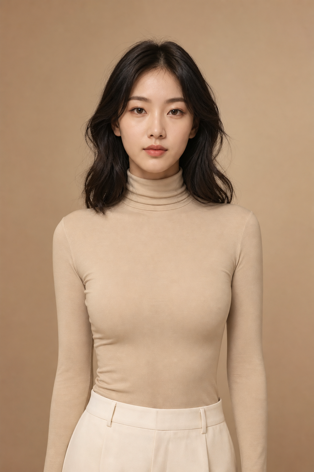 成年中国女性商业模特